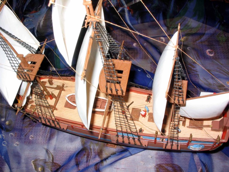 Сборка моделей кораблей из пластика